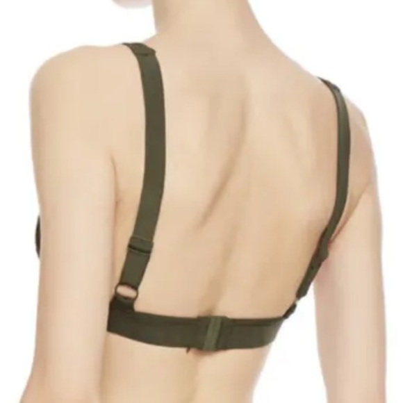 Zimmermann Separates Sculpt Metallic Bikini Top - Picture 3 of 6